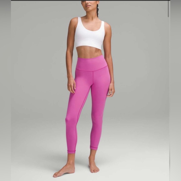 Lululemon Align High-Rise Pant 25" - Pow Pink Tone - Picture 2 of 2